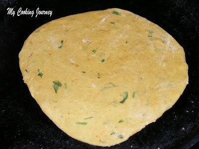 Cooking Avocado Paratha