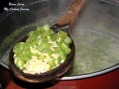 Boiled Beans and Moong Dal