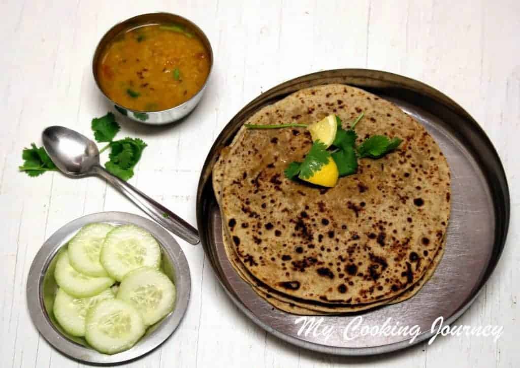 Gobhi Paratha is ready to serve