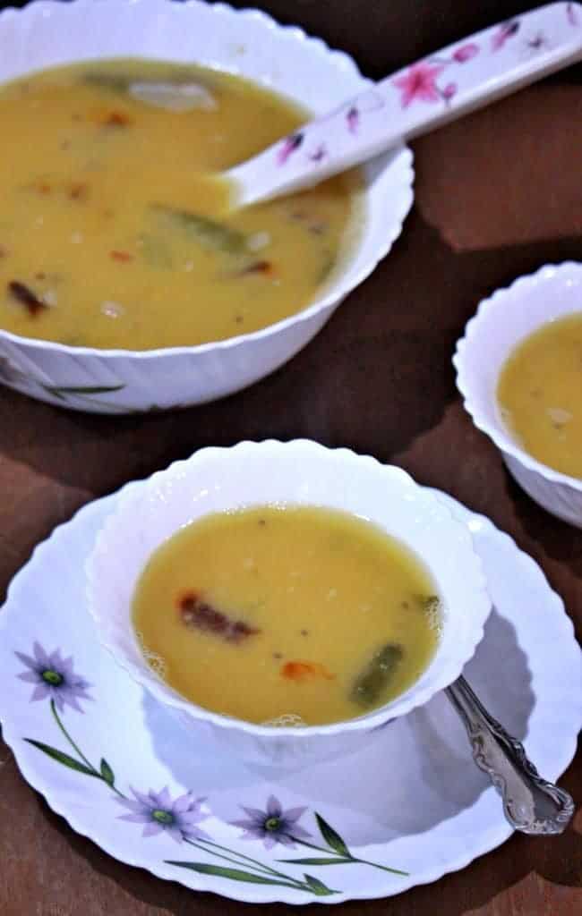 Dali Thoy | Konkani Style Dal | Vegan Spiced Lentil