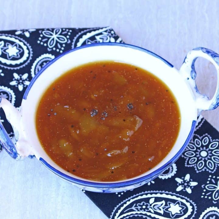 raw mango chutney