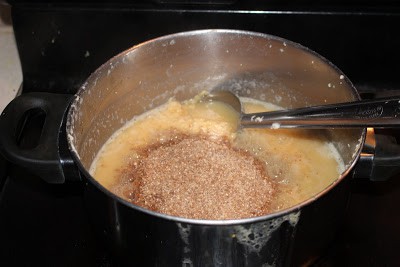 Adding bulgur to lentils