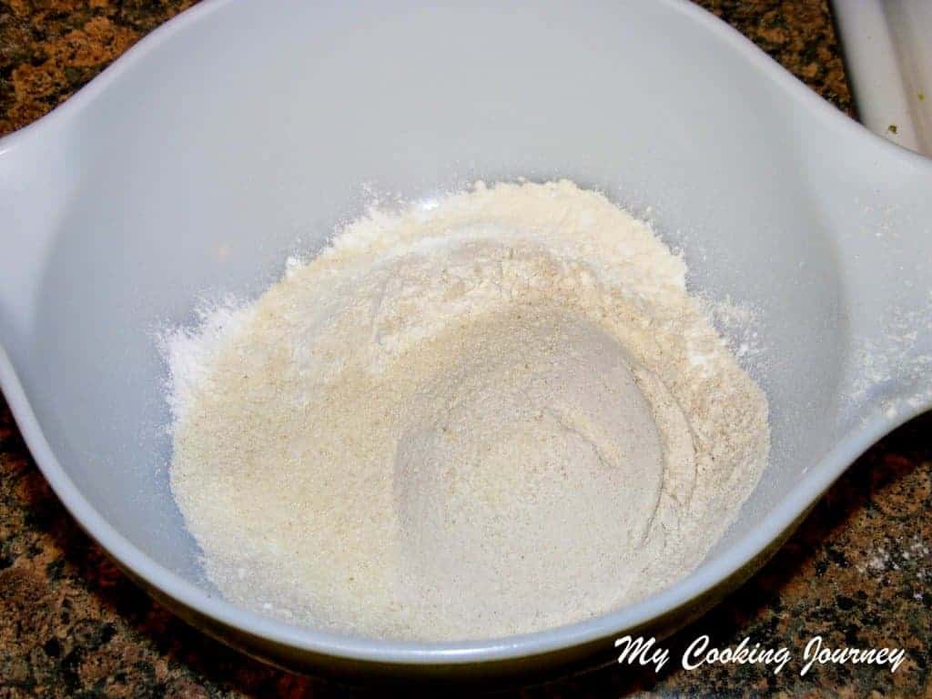 Mixing dry ingredients