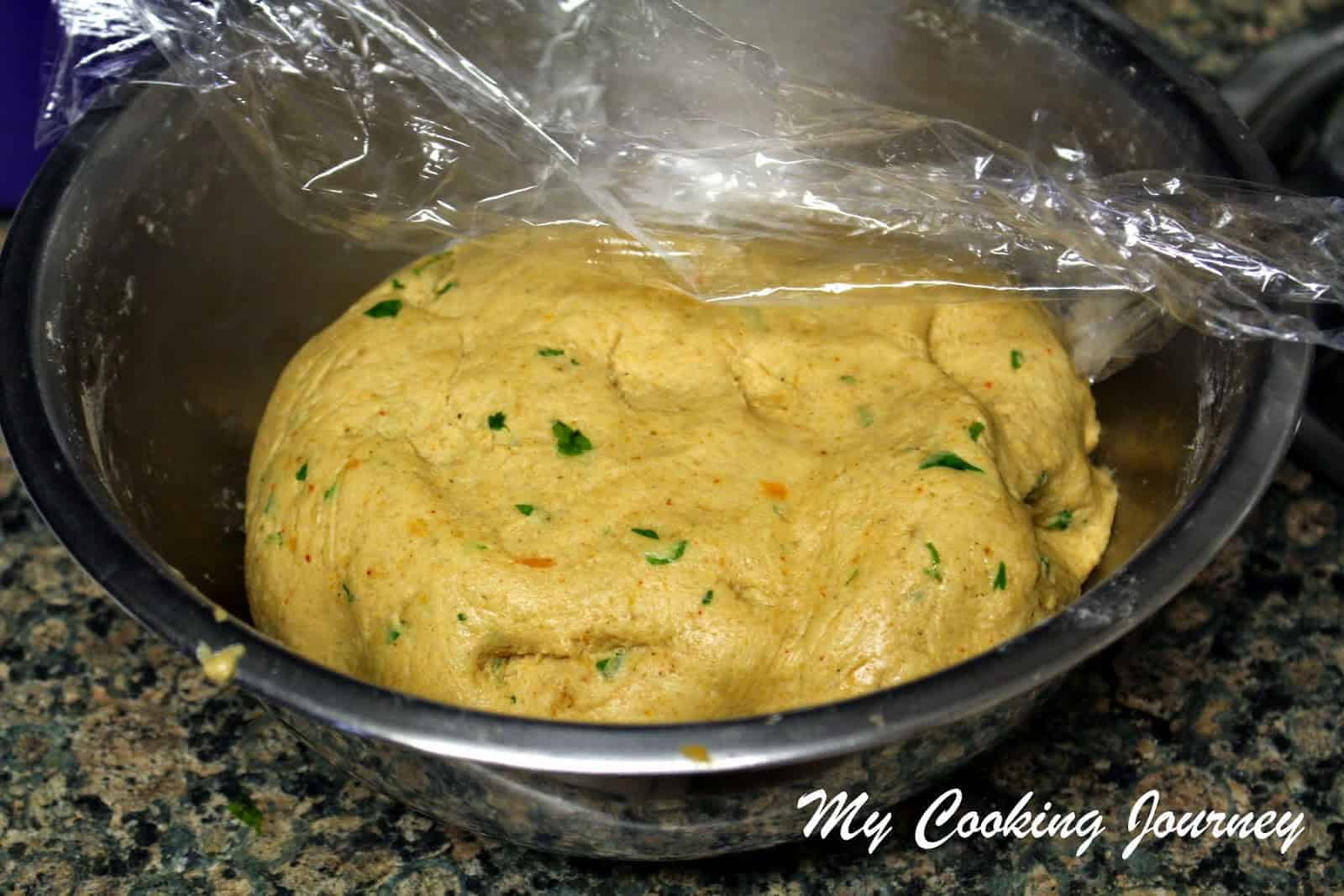 dough for Sweet Potato Paratha