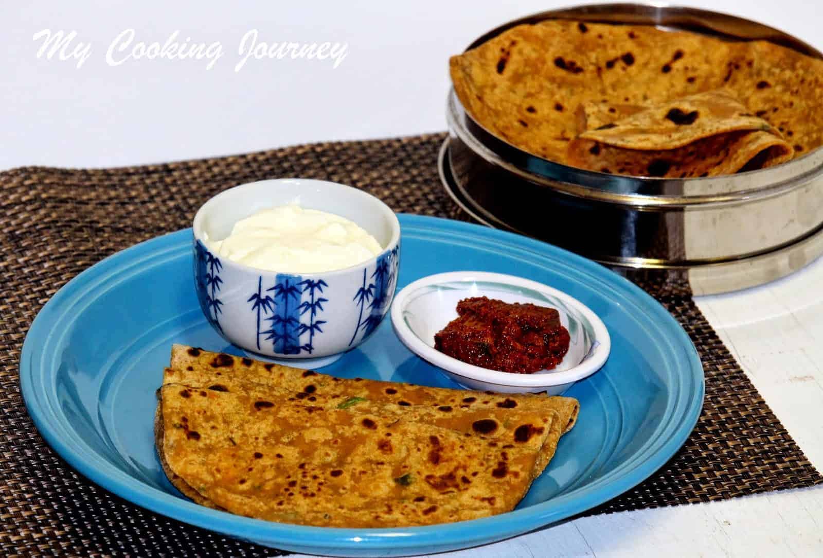 Sweet Potato Paratha