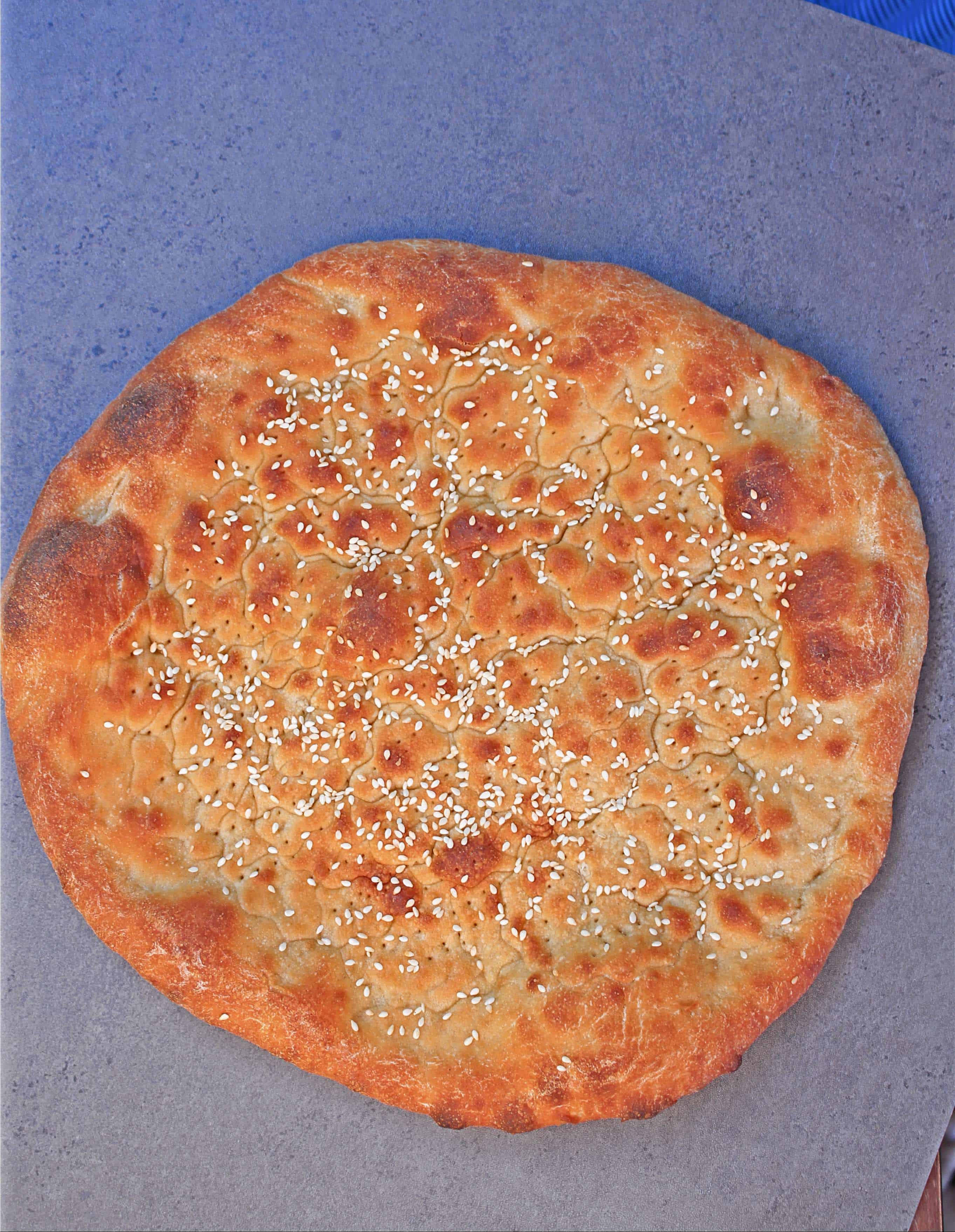 Finished flatbread