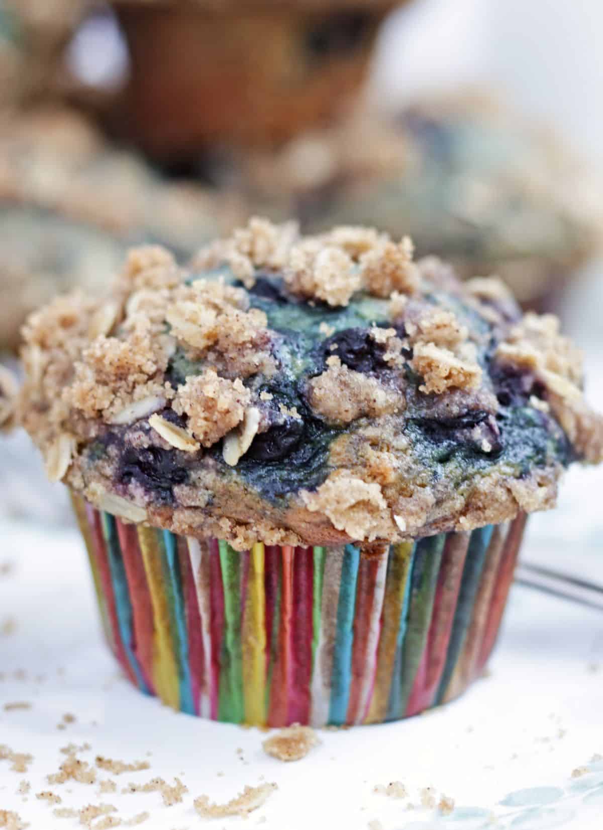 Single Banana Blueberry muffin